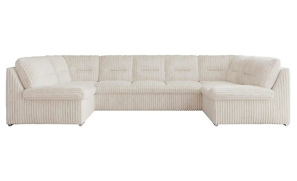 Wohnlandschaft mit Schlaffunktion Comodo ¦ beige ¦ Maße (cm): B: 340 H: 93 günstig online kaufen