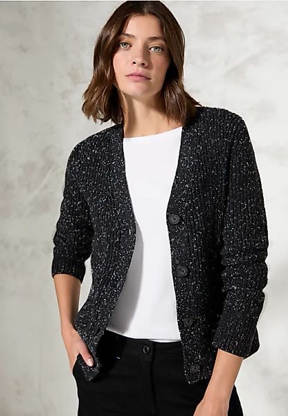 Cardigan mit V-Ausschnitt günstig online kaufen