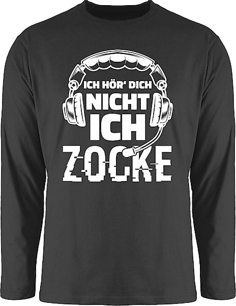 Shirtracer Rundhalsshirt Ich hör dich nicht ich zocke - Nicht stören Nerd G günstig online kaufen