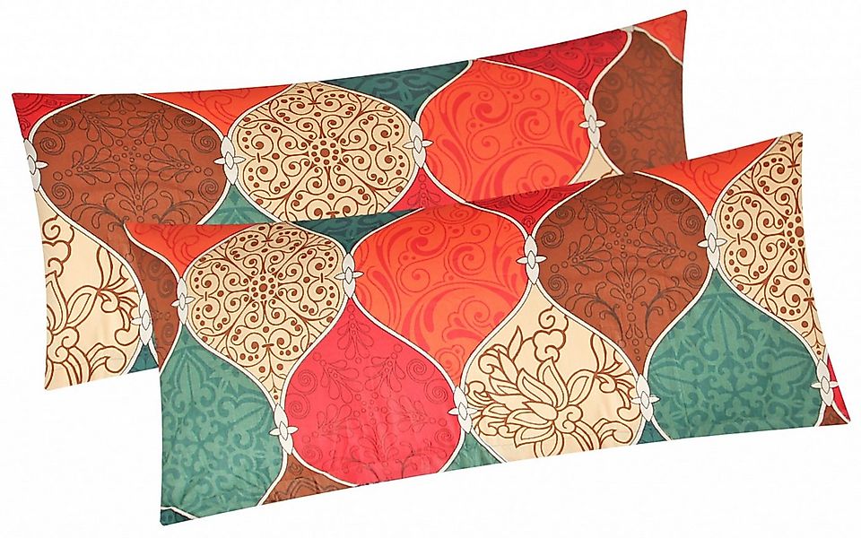 Heubergshop Kissenbezug, (2 Stück), 2er Set 40x80cm Orientalisches Muster O günstig online kaufen