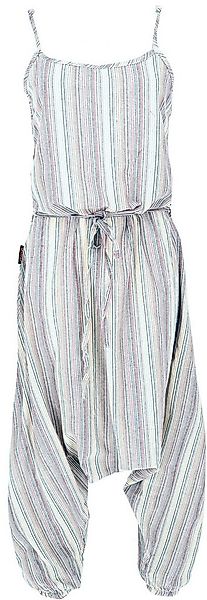 Guru-Shop Relaxhose Boho Jumpsuit, Baumwoll Sommer Pluderhose,.. alternativ günstig online kaufen