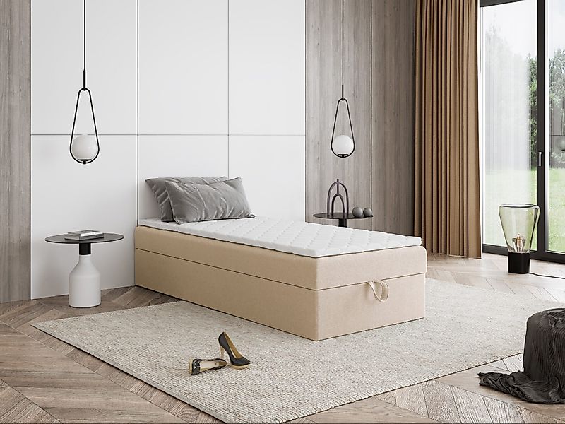 Godre Boxspringbett mit Bettkasten MIRA Mini günstig online kaufen