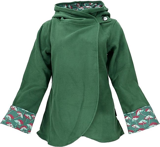 Guru-Shop Langjacke Fleece Cape Wickeljacke - günstig online kaufen