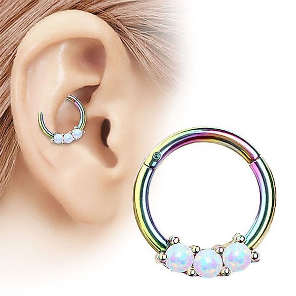 Taffstyle Nasenpiercing Piercing Clicker Scharnier mit günstig online kaufen