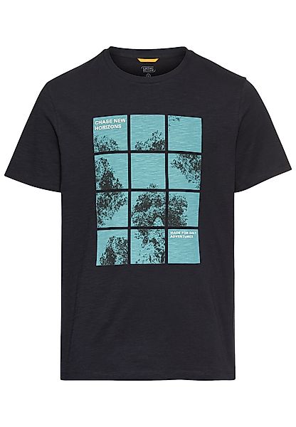 camel active T-Shirt mit Front-Print günstig online kaufen