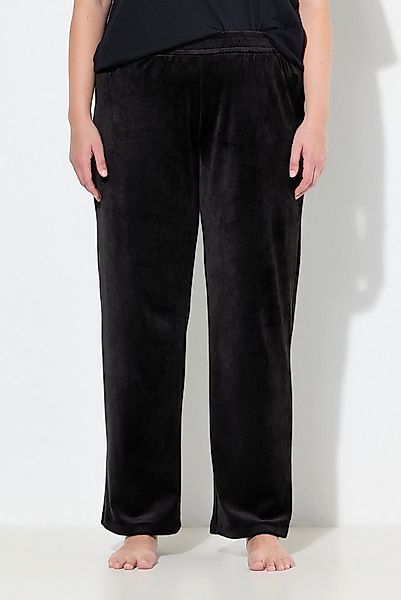 Ulla Popken Homewearhose Homewear-Hose Nicki Elastikbund kuschelweich günstig online kaufen