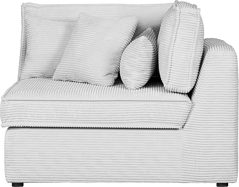 RAUM.ID Sofa-Eckelement "Florid", Teil eines Modulsofas, fester Sitzkomfort günstig online kaufen