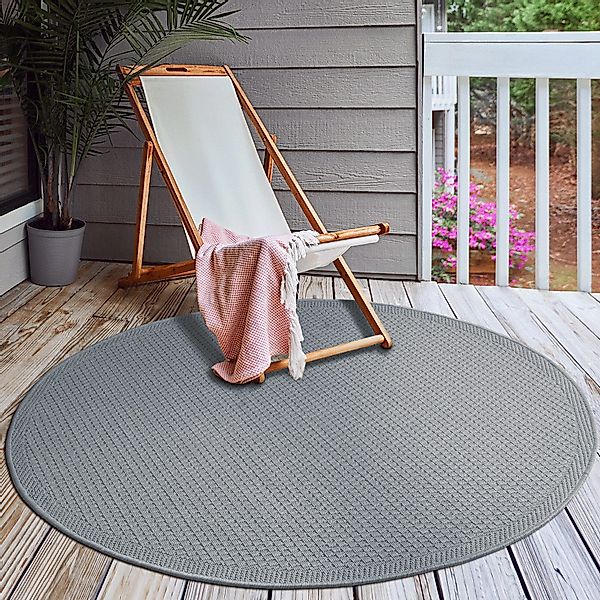 the carpet Teppich Toulose, rund, Höhe: günstig online kaufen