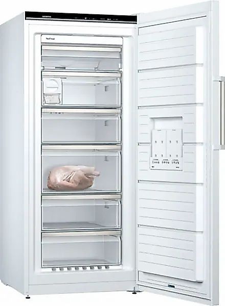 SIEMENS Gefrierschrank »GS51NAWCV«, 161 cm hoch, 70 cm breit günstig online kaufen