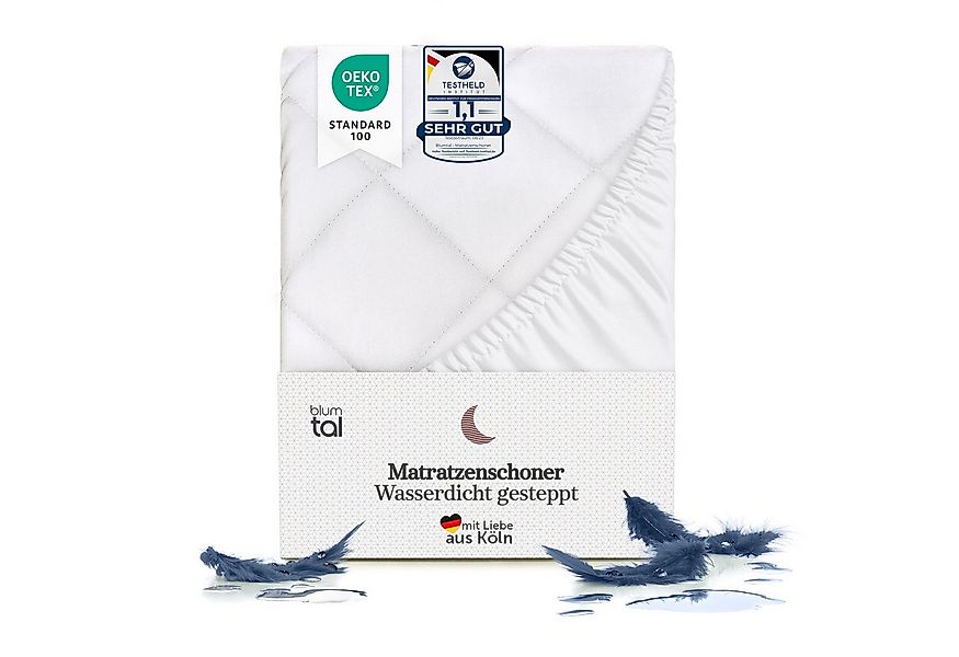 Matratzenschoner Luxus Gesteppter Matratzenschoner – Oeko-TEX Zertifiziert günstig online kaufen