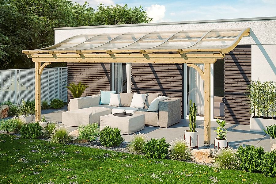 Skanholz Terrassendach "Verona" Leimholz günstig online kaufen