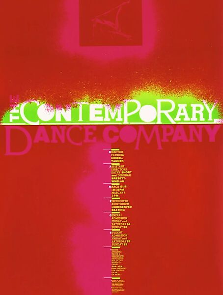 Poster / Leinwandbild - The Contemporary Dance Company günstig online kaufen
