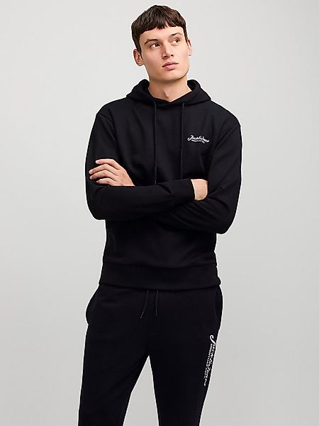 Jack & Jones Kapuzensweatshirt JJBEAU – Sweater mit Logodruck, Slim Fit und günstig online kaufen