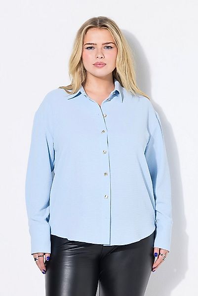 Studio Untold Hemdbluse Hemdbluse oversized Schmuckknöpfe günstig online kaufen