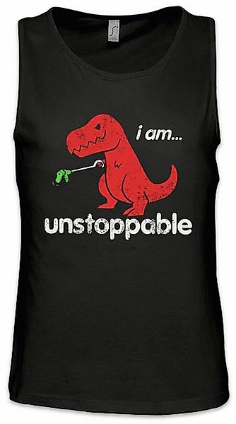 Urban Backwoods Tanktop I Am Unstoppable Ärmelloses T-Shirt Tyrannosaurus R günstig online kaufen