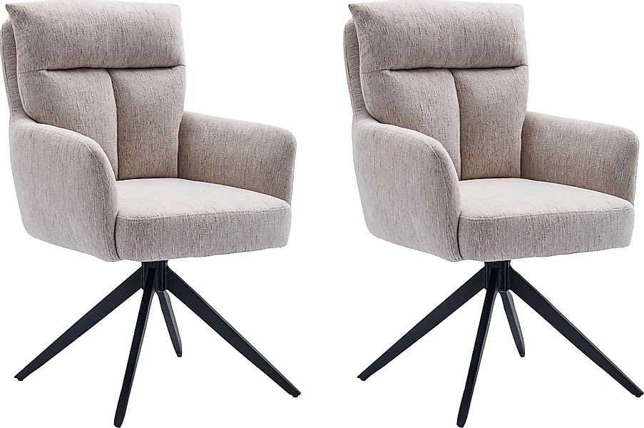 Home affaire Esszimmerstuhl »Monaco, TOPSELLER!«, (Set), 2 St., Boucle, ver günstig online kaufen