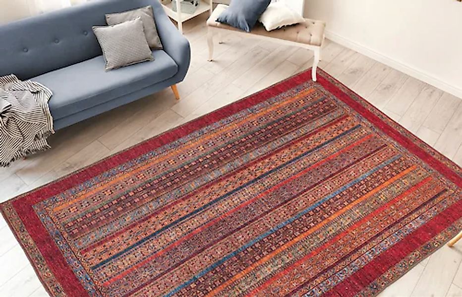 me gusta Teppich »Faye 425«, rechteckig, 6 mm Höhe, Flachgewebe, gedrucktes günstig online kaufen