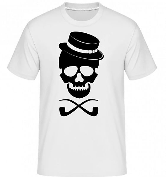Totenkopf mit Hut · Shirtinator Männer T-Shirt günstig online kaufen