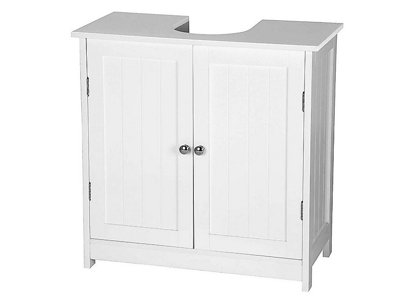 Woltu Waschbeckenunterschrank (1-St) Badezimmerschrank mit 2 Türen, 60x60x3 günstig online kaufen