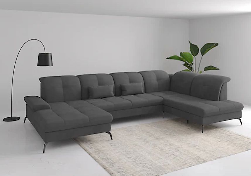 sit&more Wohnlandschaft »Amica«, inkl Sitztiefenverstellung und Armteilvers günstig online kaufen