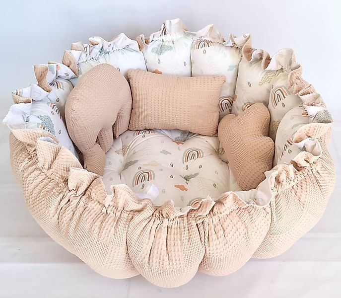 Baby Fancyroom Bettnestchen 2in1 Spielmatte Nestchen günstig online kaufen