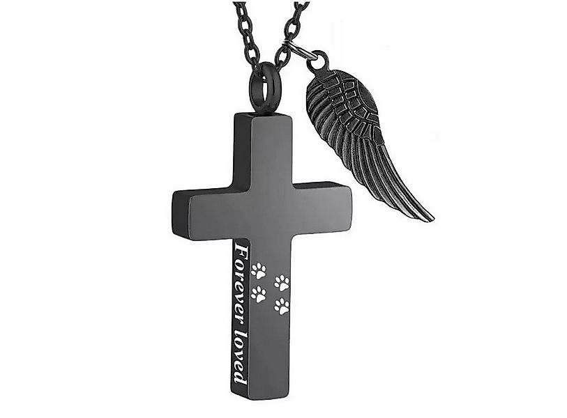 KARMA Kette mit Anhänger Gedenkanhänger Haustier innen Hohl mit Verschluss günstig online kaufen