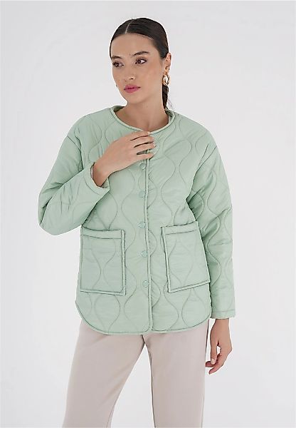 freshlions Steppjacke "Amara" 1 Stk. tlg. mit praktischen Druckknöpfen günstig online kaufen