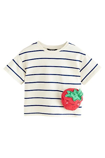 Next T-Shirt Kurzarm-T-Shirt Tasche aus 100 % günstig online kaufen