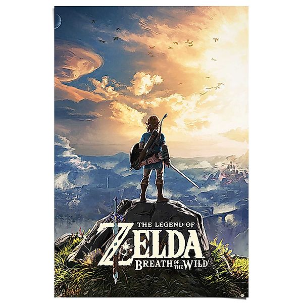 Reinders Poster "The Legend Of Zelda - breath of the wild" günstig online kaufen