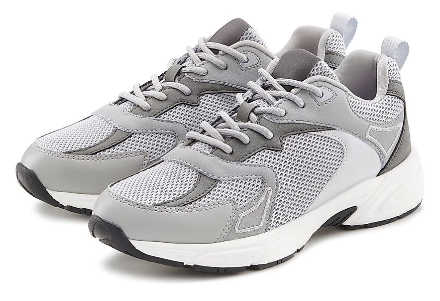 LASCANA Sneaker, Halbschuh, Sportschuh, Schnürhalbschuh leichte Chunky Sohl günstig online kaufen