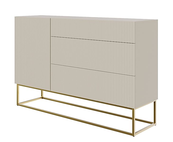 Selsey Sideboard VELDIO, 1-türig mit 3 günstig online kaufen