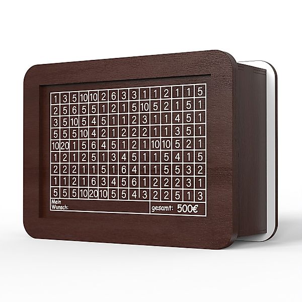 LumeeStar Spardose aus Holz mit Ziel günstig online kaufen