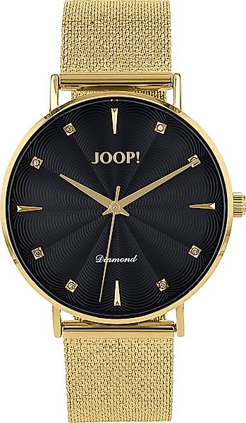 JOOP! Quarzuhr 2039534, Armbanduhr, Damenuhr, Edelstahlarmband, günstig online kaufen