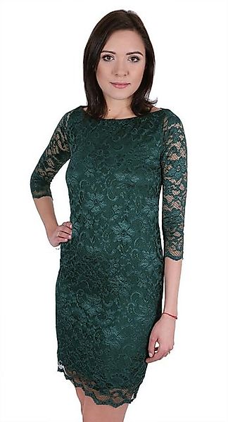 Sarcia.eu Minikleid Grünes Mini Spitzenkleid JOHN günstig online kaufen