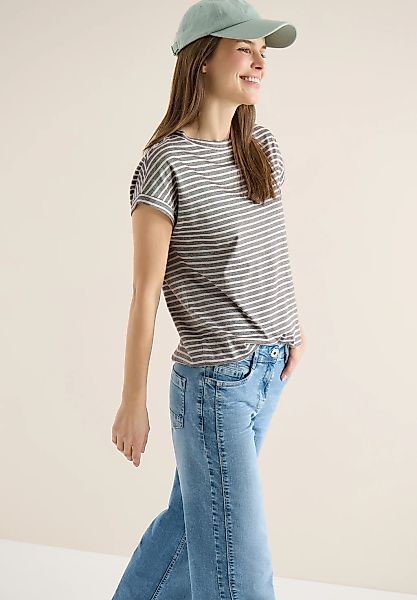 Cecil T-Shirt aus reiner Baumwolle günstig online kaufen