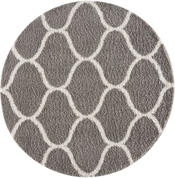 Sanat Hochflor-Teppich "Madrid" rund 30 mm Höhe Wohnzimmer, Langflor, Shagg günstig online kaufen