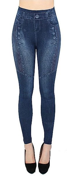 dy_mode Thermoleggings Thermo Leggings Damen Jeggings Gefüttert Thermoleggi günstig online kaufen