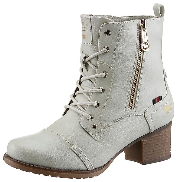 Mustang Shoes Schnürstiefelette Stiefelette, Herbstschuh mit günstig online kaufen