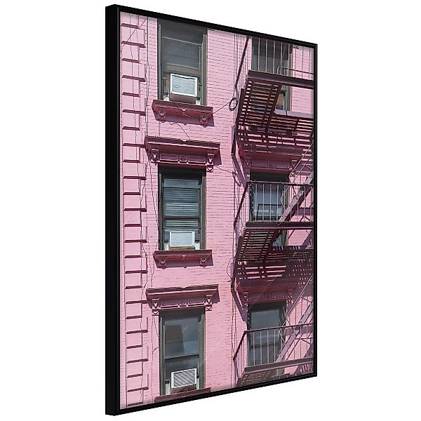 Poster - Pink Facade günstig online kaufen