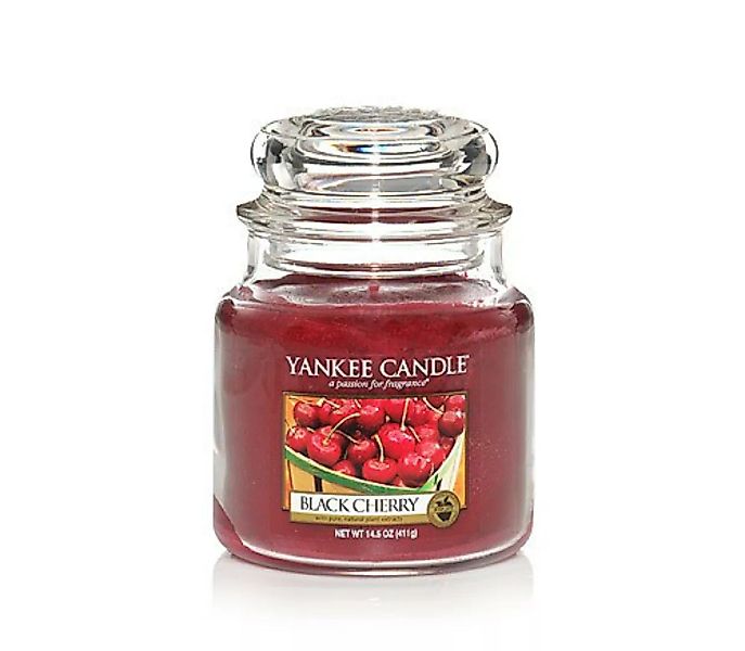 Yankee Candle Duftkerze Black Cherry 411 g günstig online kaufen