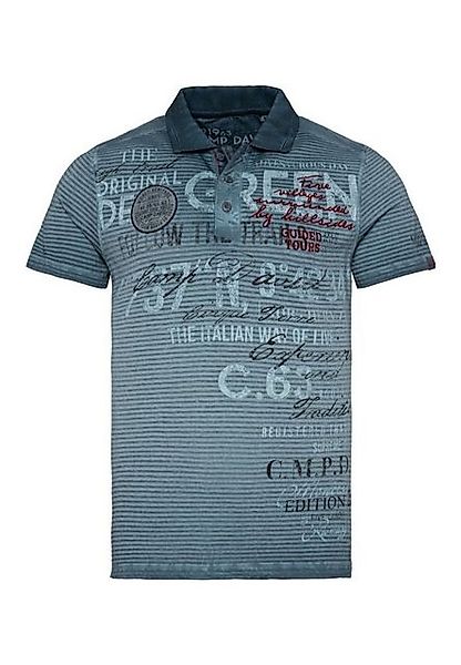CAMP DAVID Poloshirt Poloshirt Cinque Terre Kurzarmshirt mit Polokragen (1- günstig online kaufen