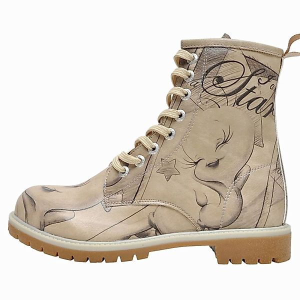 DOGO Schnürboots "Damen Boots Tweety Sketch Vegan Damen Boots / female", Ve günstig online kaufen