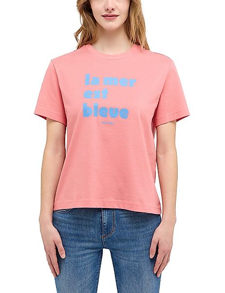 MUSTANG T-Shirt Style Alma mit Statement-Print günstig online kaufen