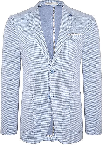 R2 Halflined Blazer Druck Hellblau - Größe 50 günstig online kaufen