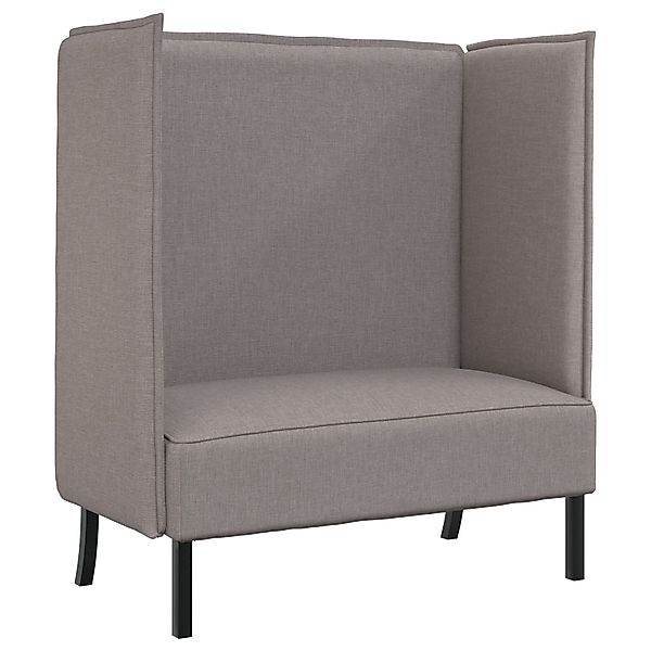 vidaXL Sofa Hochlehner Sofa Taupe 109x56x121 günstig online kaufen