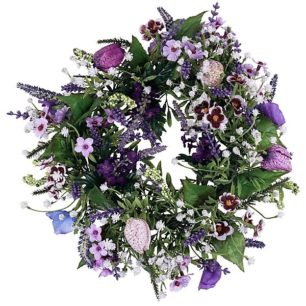 Viana Dekokranz Wanddeko Blumenkranz Künstlich in günstig online kaufen