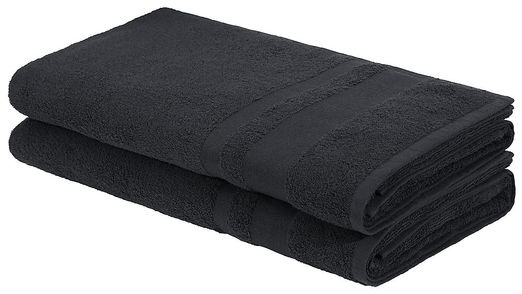 my home Saunatuch »Vanessa 2x 80x200cm«, (Set, 2 St., 80x200), Handtücher m günstig online kaufen