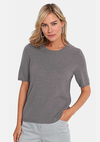GOLDNER Kurzarmpullover Halbarmpullover mit Rundhals aus günstig online kaufen