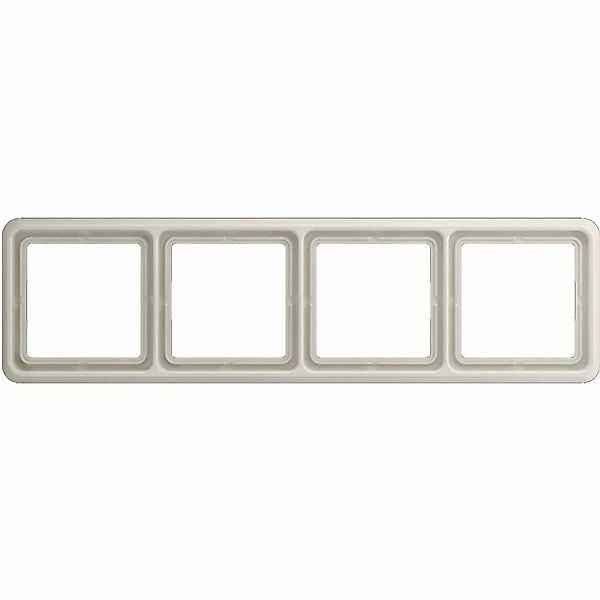 Jung Rahmen 4-fach ws waage/senkrecht CD 584 W - CD584W günstig online kaufen