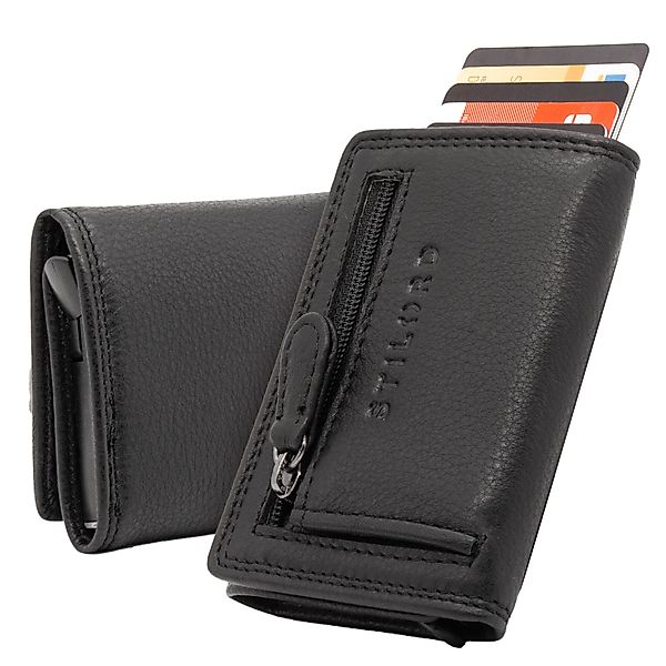 STILORD Geldbörse "Roy" Leder Mini Slim Wallet Herren mit Münzfach RFID Sch günstig online kaufen